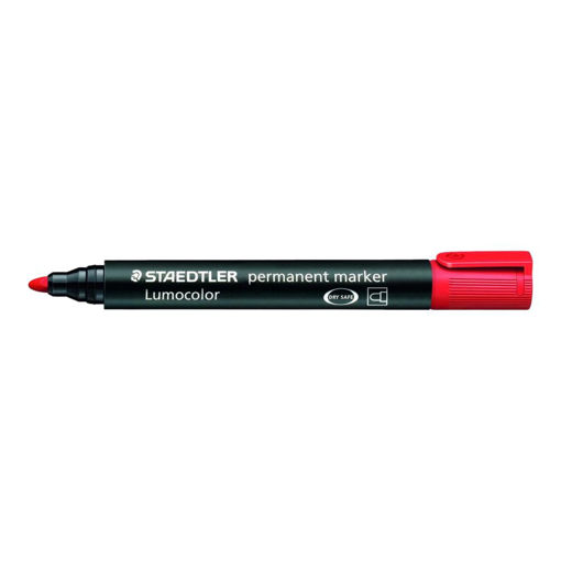 Picture of ST PERMANENT MARKER BULLET RED